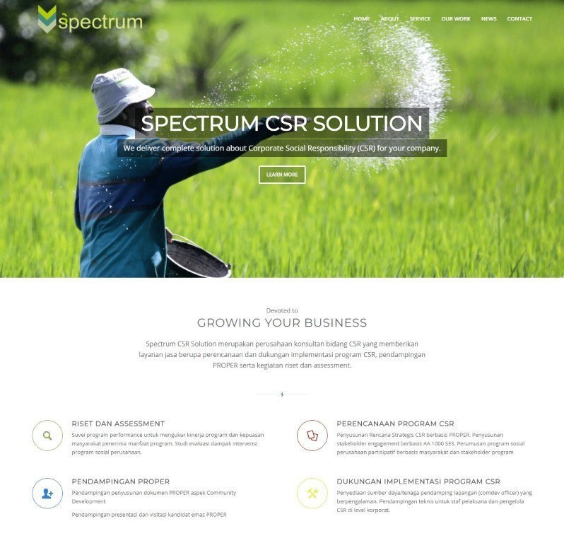 matob creative studio - jasa pembuatan website organisasi jogja