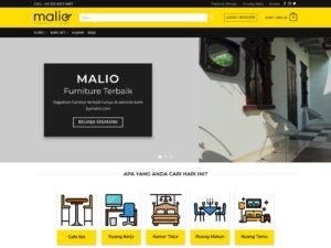 Website toko furniture online bymalio.com